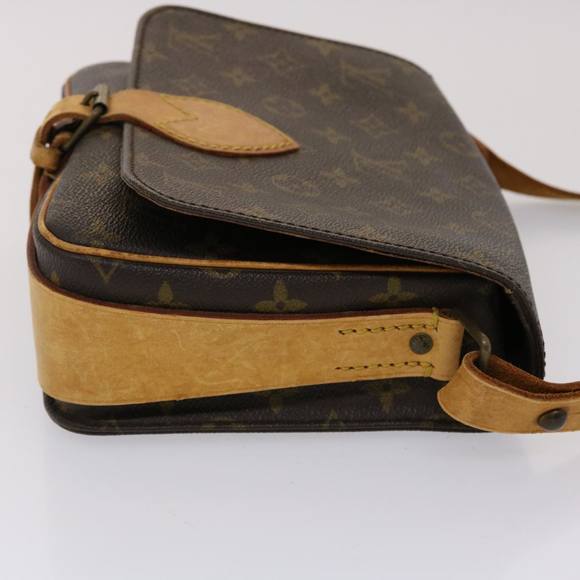 LOUIS VUITTON Monogram Cartouchiere MM Shoulder Bag M51253 LV Auth th3764 - Picture 3 of 16